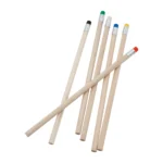 Creioane Nancil cu aspect natural și gumă de șters în culori variate
