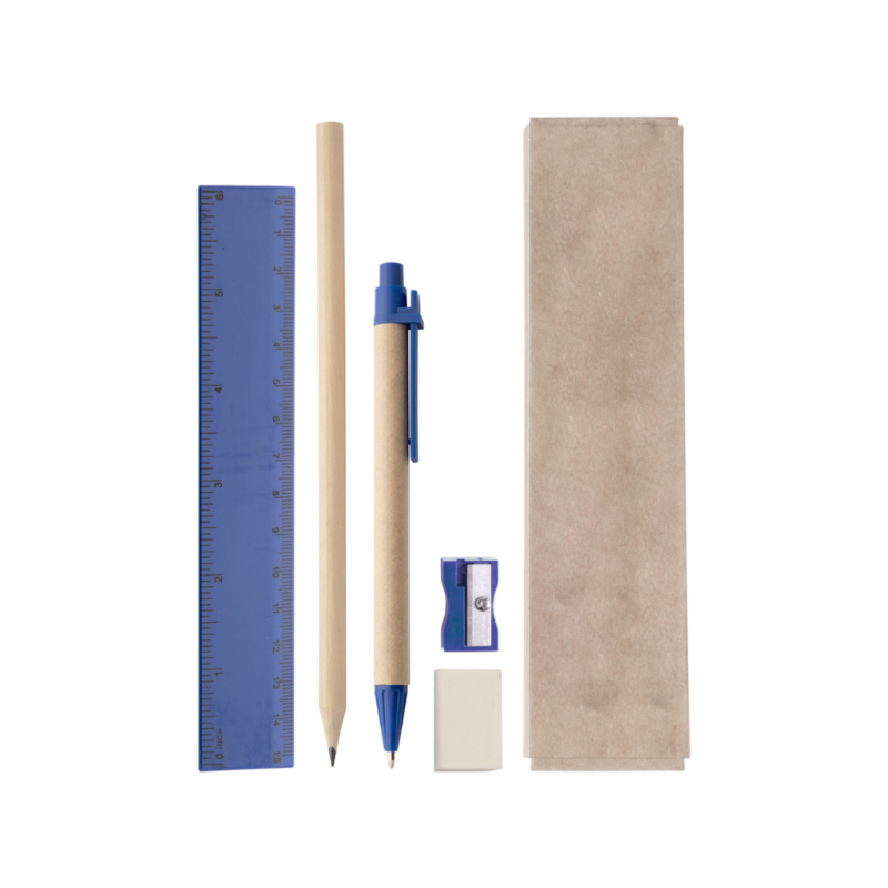 Set de papetărie Monoli - Albastru