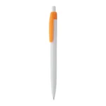 Pix personalizat Snow Leopard alb cu portocaliu