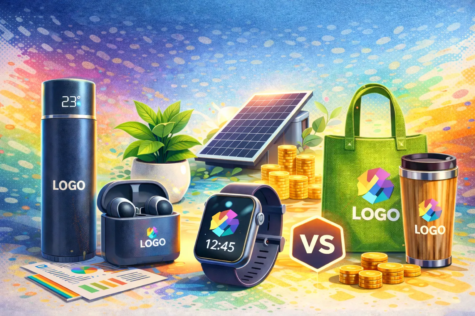 Tendințe în Obiecte Promoționale 2026: De la Tehnologie Inteligentă la Materiale Sustenabile