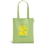 Sacoșă RYNEK verde pastel cu logo