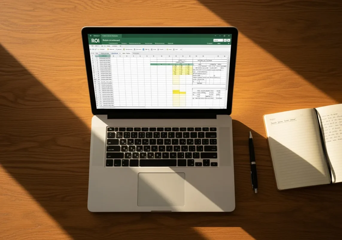 Template calcul ROI campanie obiecte promoționale - formule și tracking în Excel pentru măsurare rezultate