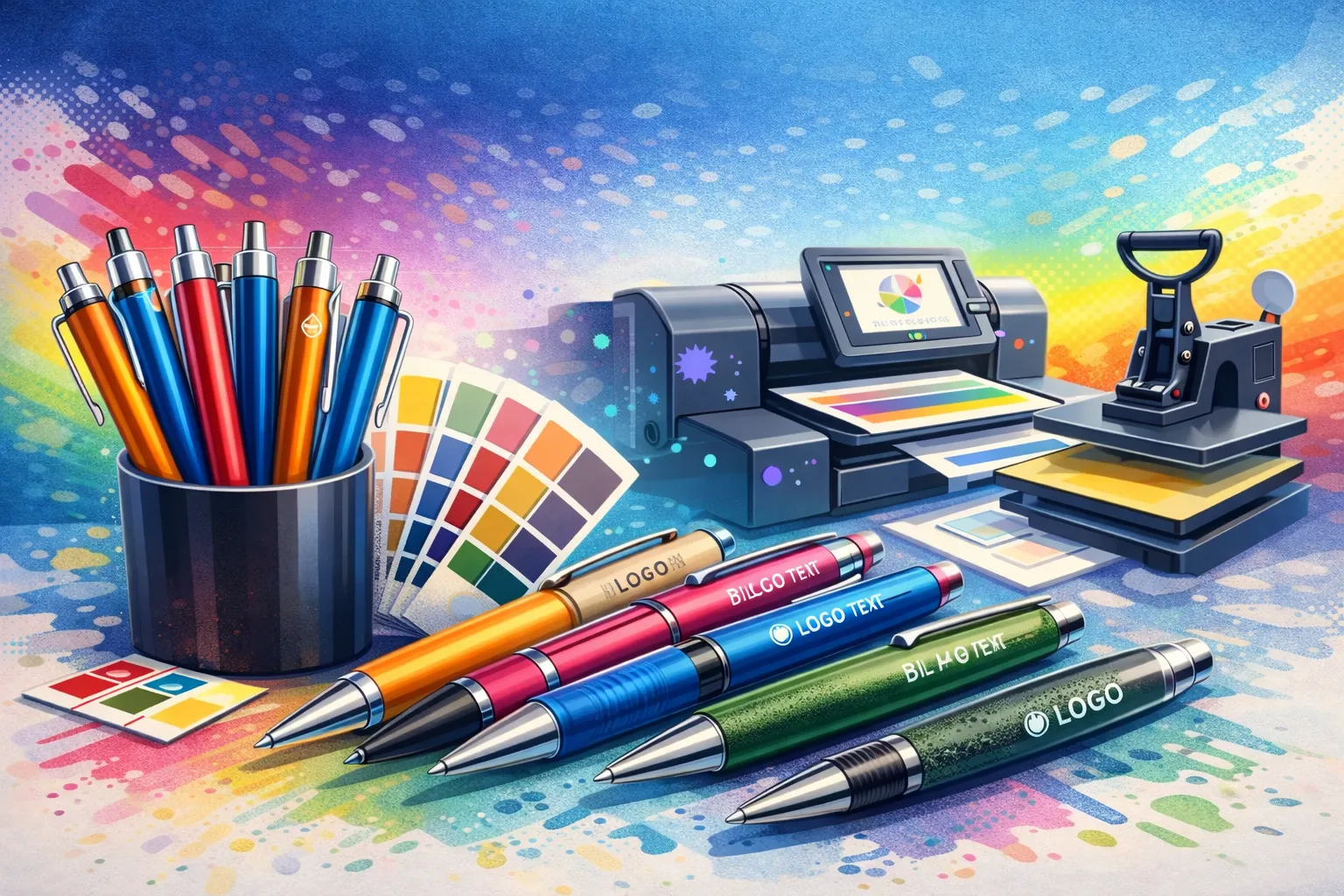 Ghidul Complet pentru Alegerea Pixurilor Personalizate: Materiale, Culori și Tehnici de Personalizare