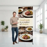 Pop-up banner totem textil 1