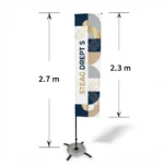 Steag drep mărimea S cu dimensiuni