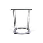 Structură pop-up counter desk textil drept